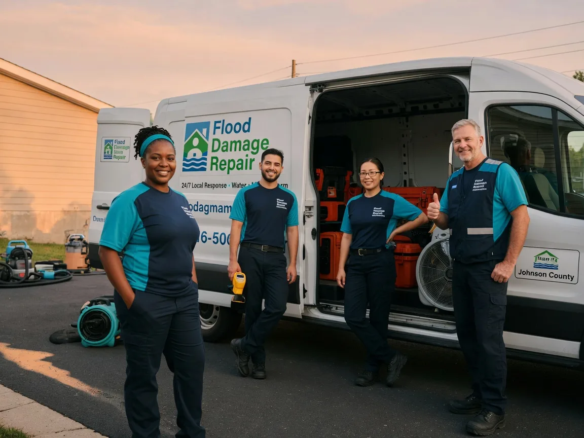 Water Damage Restoration company in Ennis, TX